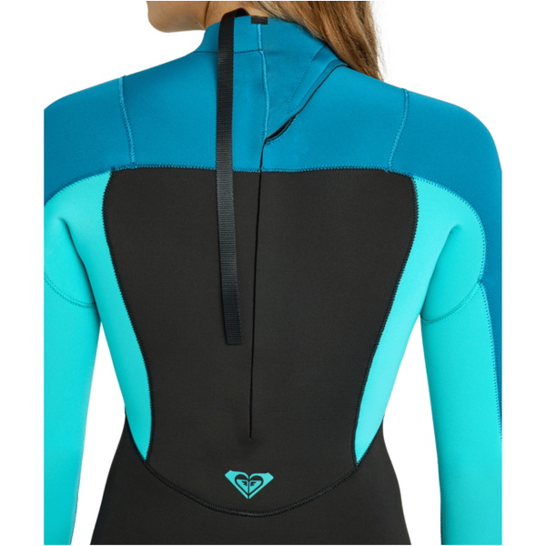 2026 Roxy Womens Prologue+ 4/3mm Back Zip Wetsuit 26BW213516 - Baltic